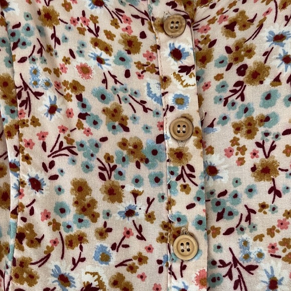 Floral pink dress - Picture 3 of 3